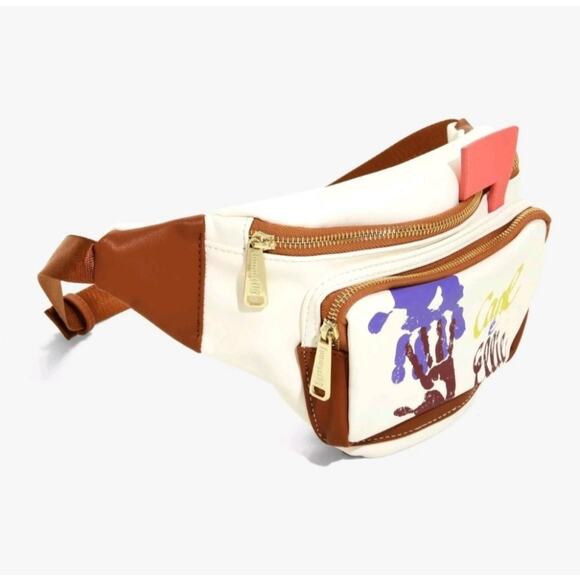 NWOT Disney Loungefly Pixar Up Carl and Ellie Mailbox Fanny Pack Crossbody Bag - Picture 2 of 7